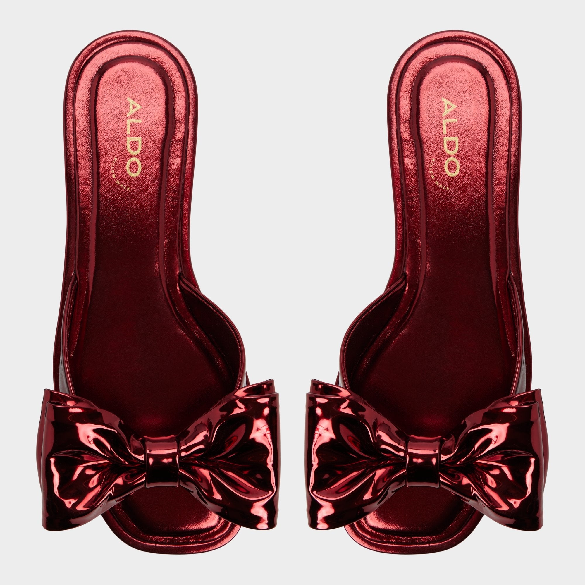 Aldo | Bowetta in Medium Red - Slide sandal