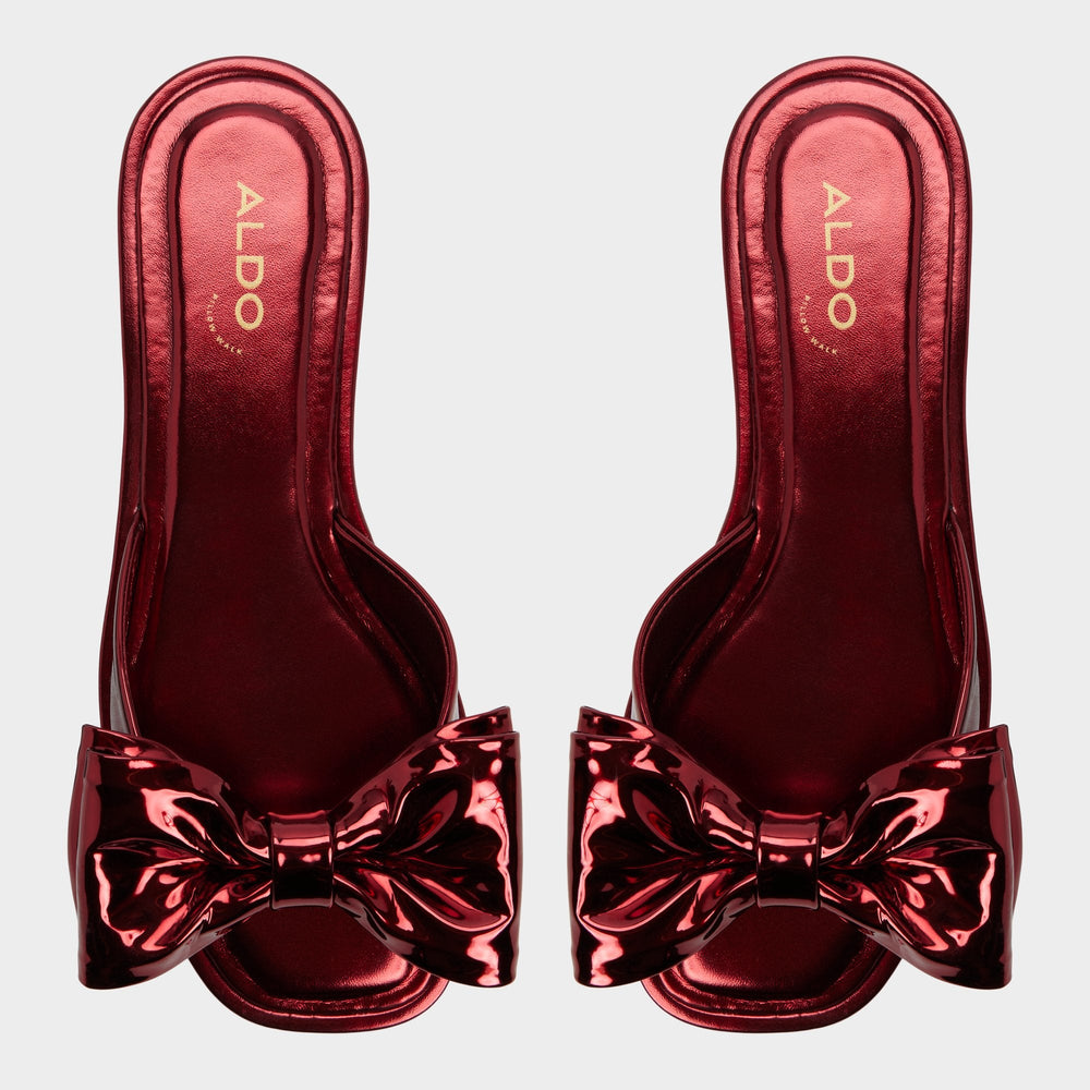 Aldo | Bowetta in Medium Red - Slide sandal