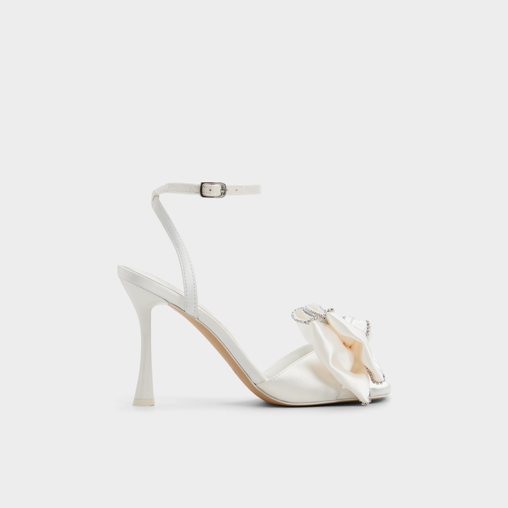 Aldo | Tinsel in Other White - Strappy heeled sandal, Stiletto heel