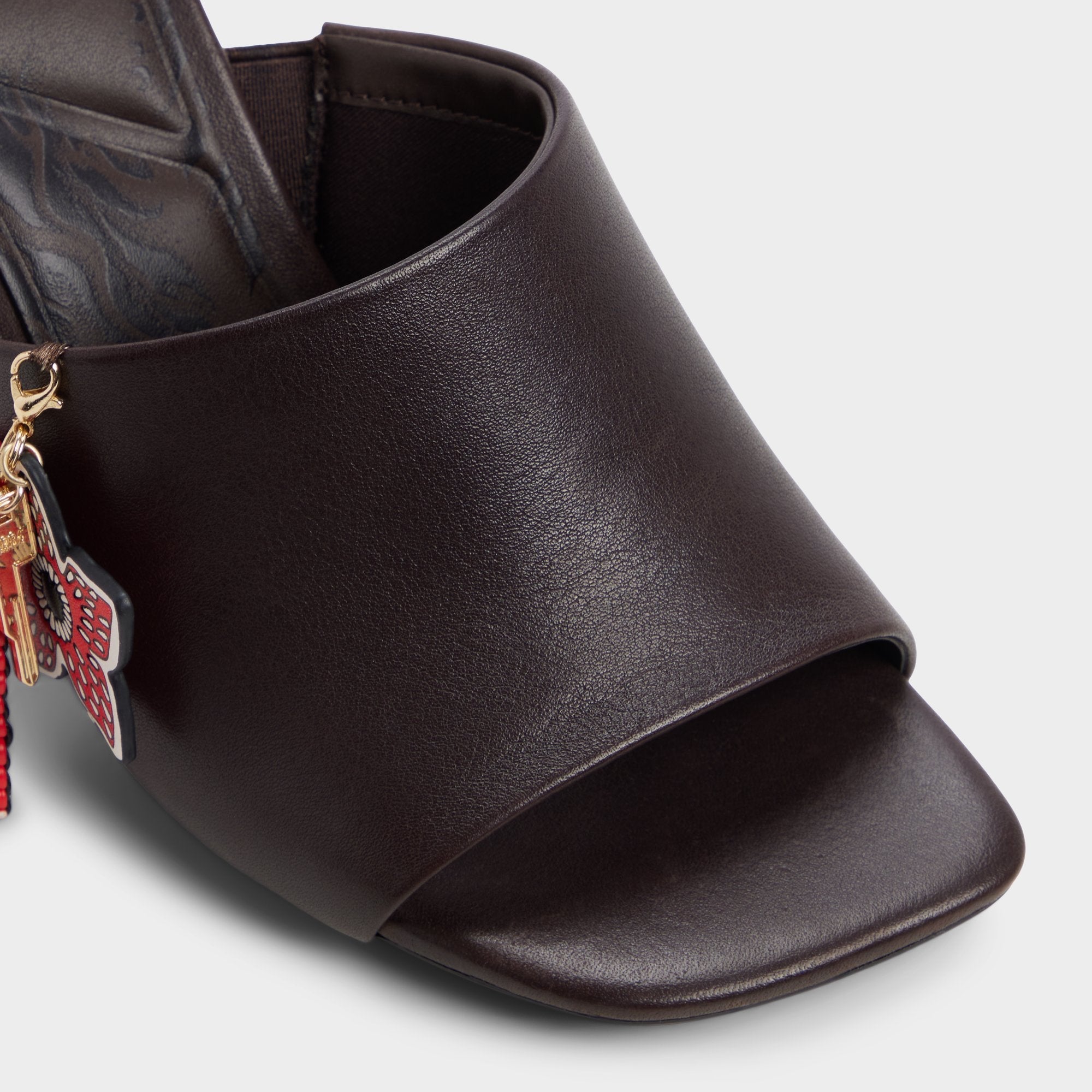 Aldo | Demogorgon in Dark Brown - Women's heeled mule
