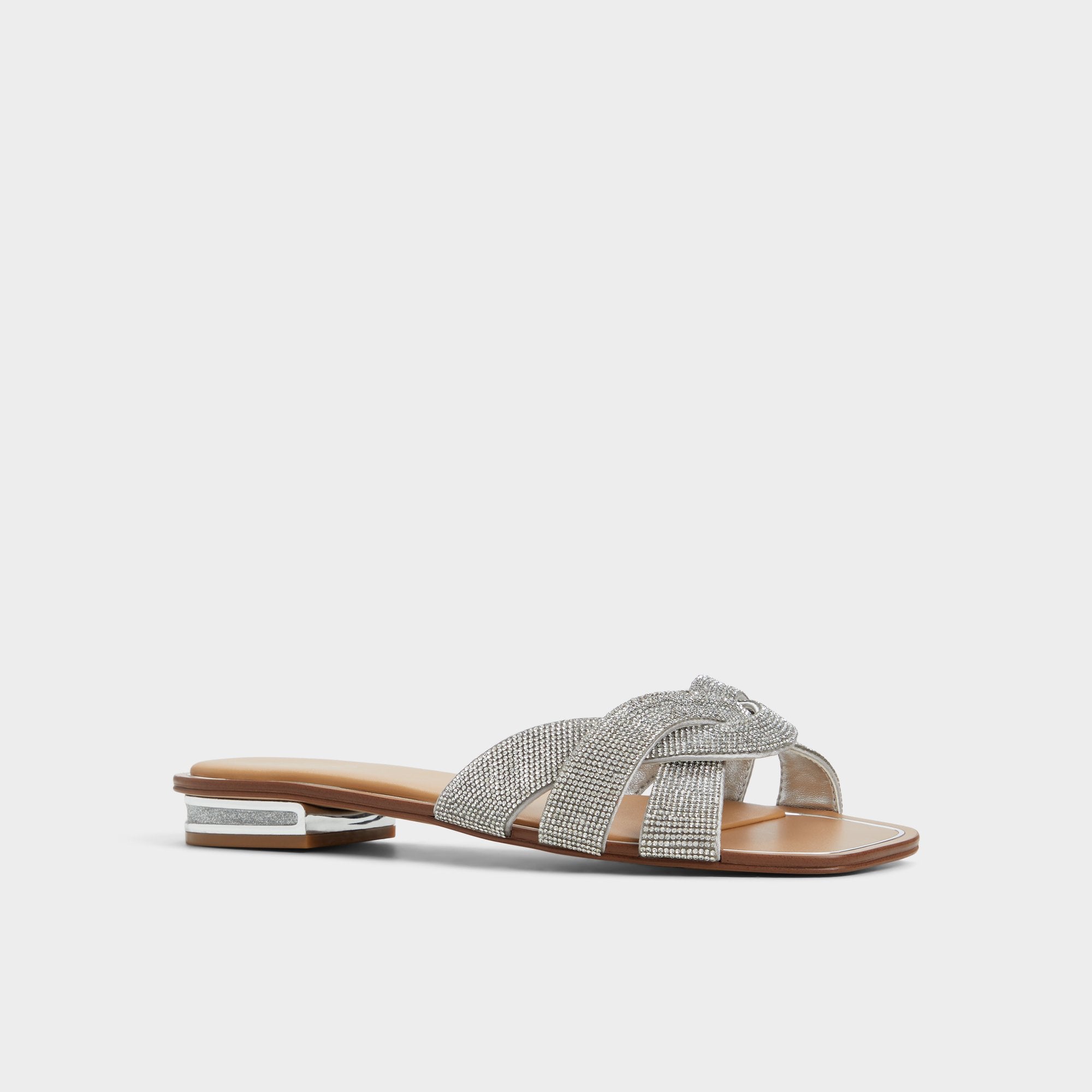 Aldo | Ormeley Silver Women's Iridescent metallics - Slide sandal