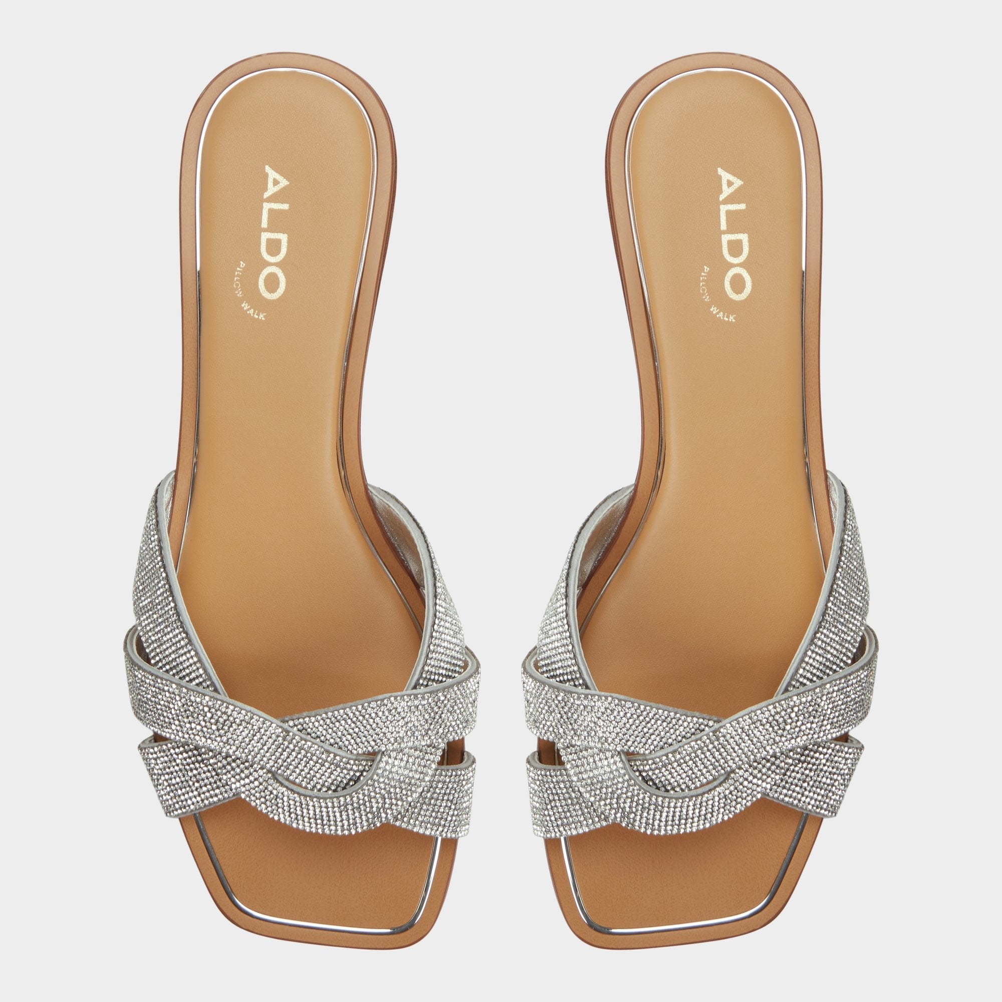 Aldo | Ormeley Silver Women's Iridescent metallics - Slide sandal