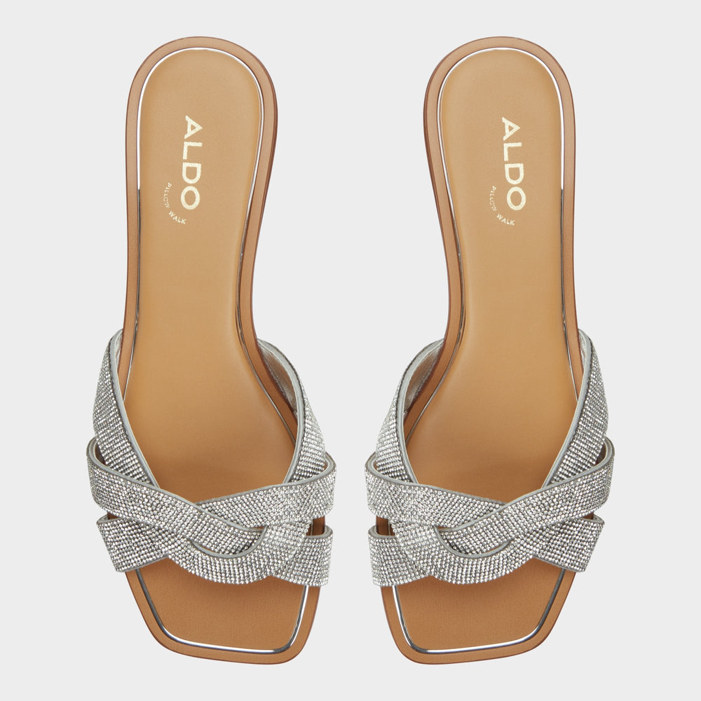 Aldo | Ormeley Silver Women's Iridescent metallics - Slide sandal