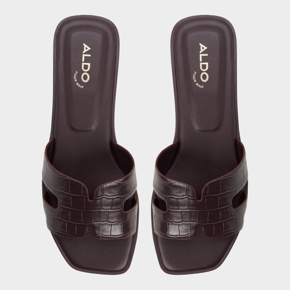 Aldo | Itsandal in Bordo - Slide sandal