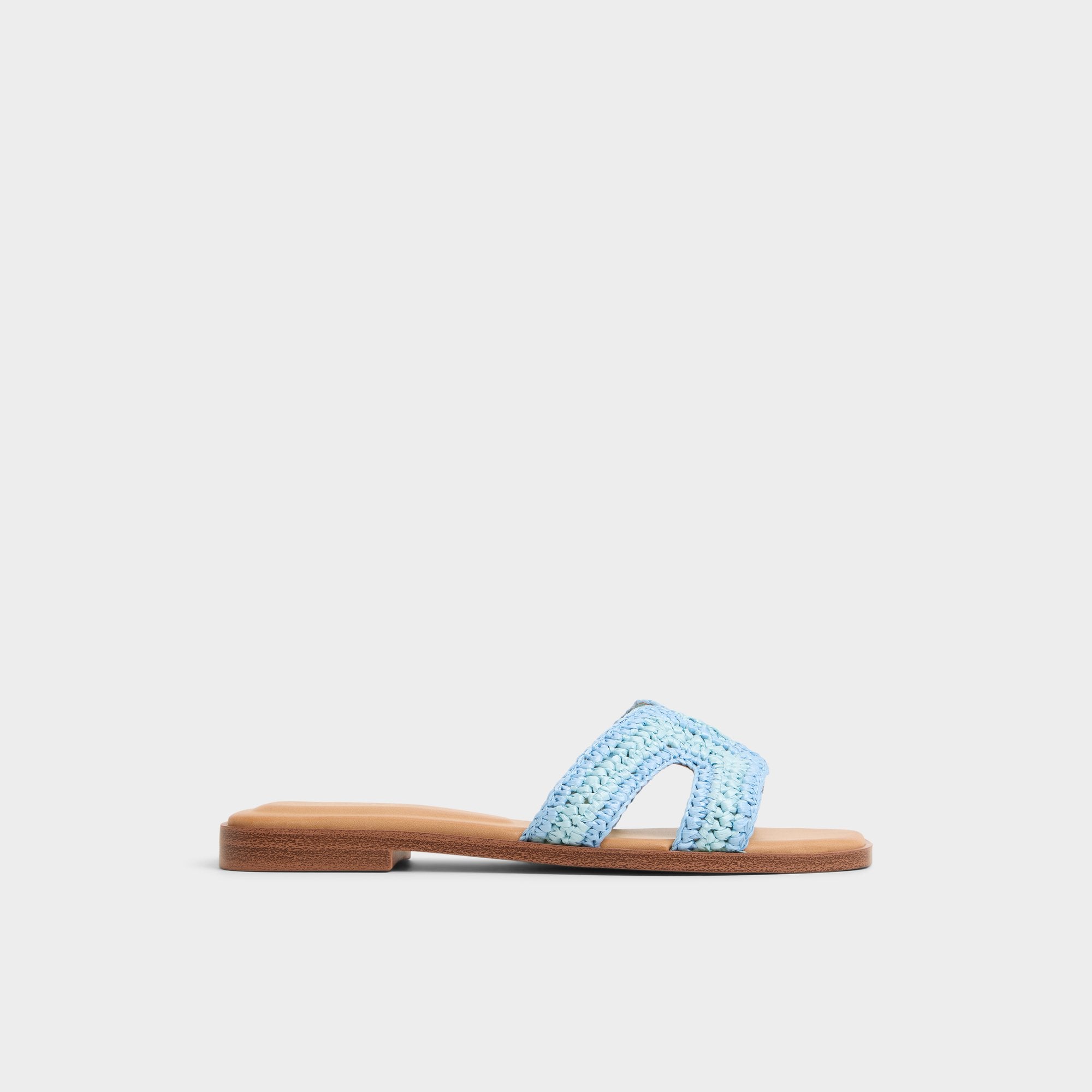 Aldo | Itsandal Blue Combo Women's Flats - Slide sandal