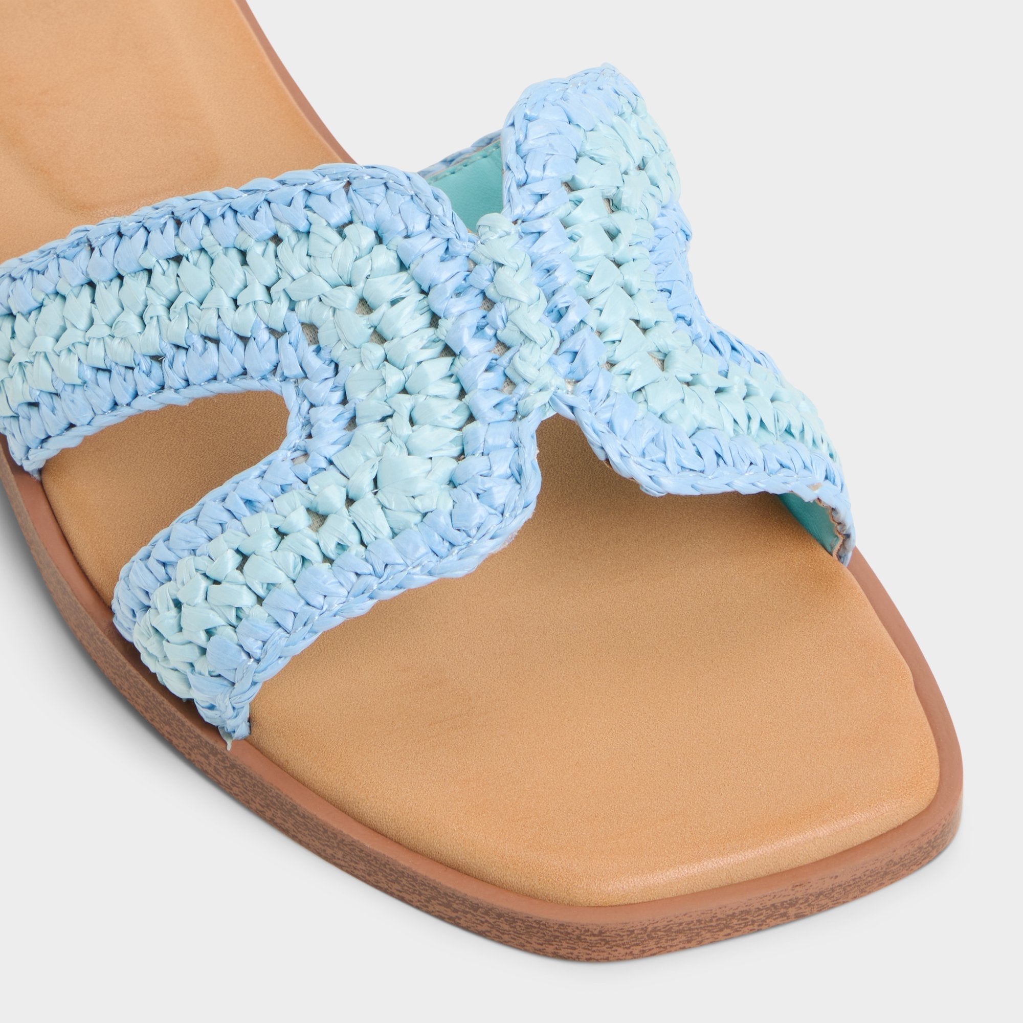 Aldo | Itsandal Blue Combo Women's Flats - Slide sandal