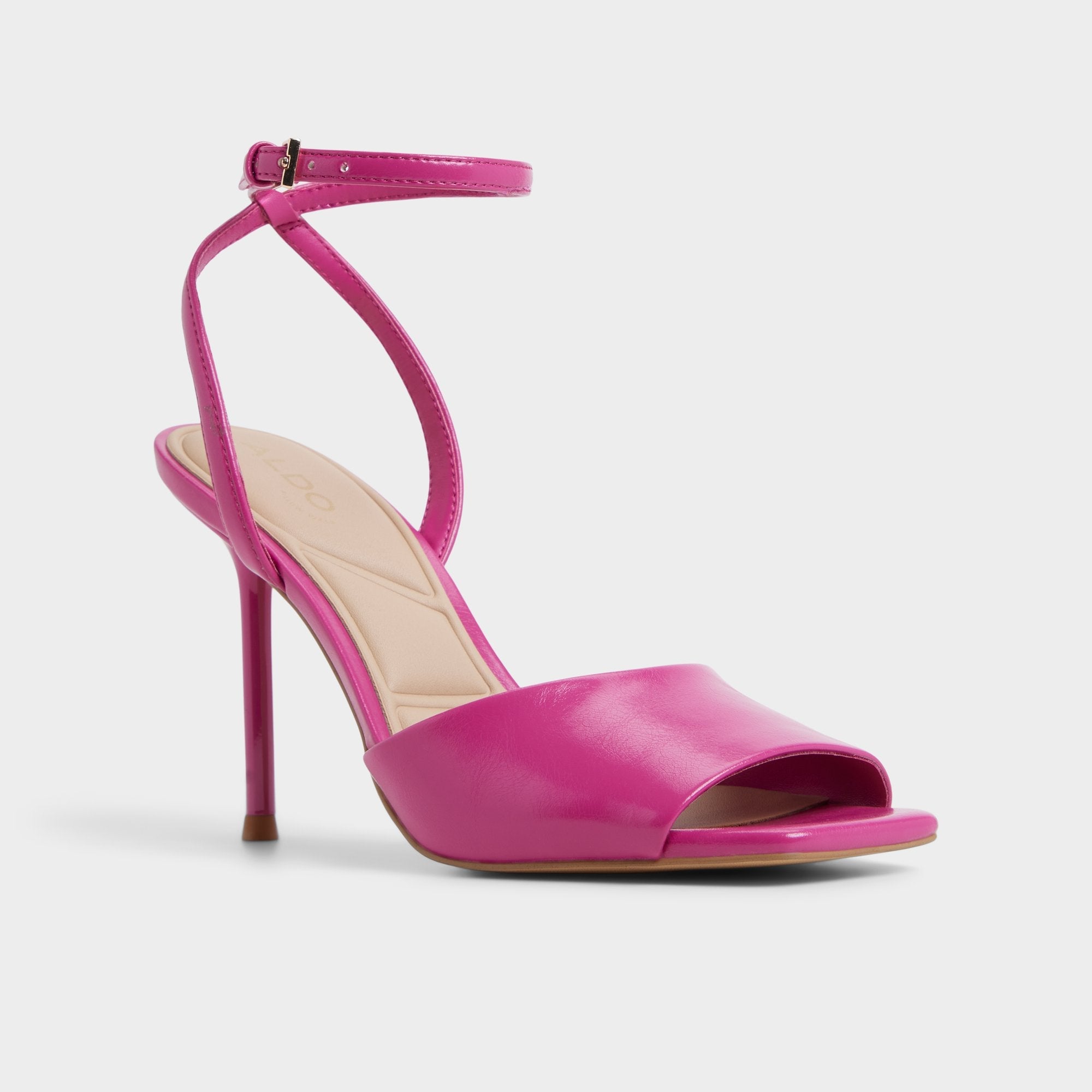 Aldo | Kaiasien Pink Women's Heeled sandals - Strappy heeled sandal, Stiletto heel
