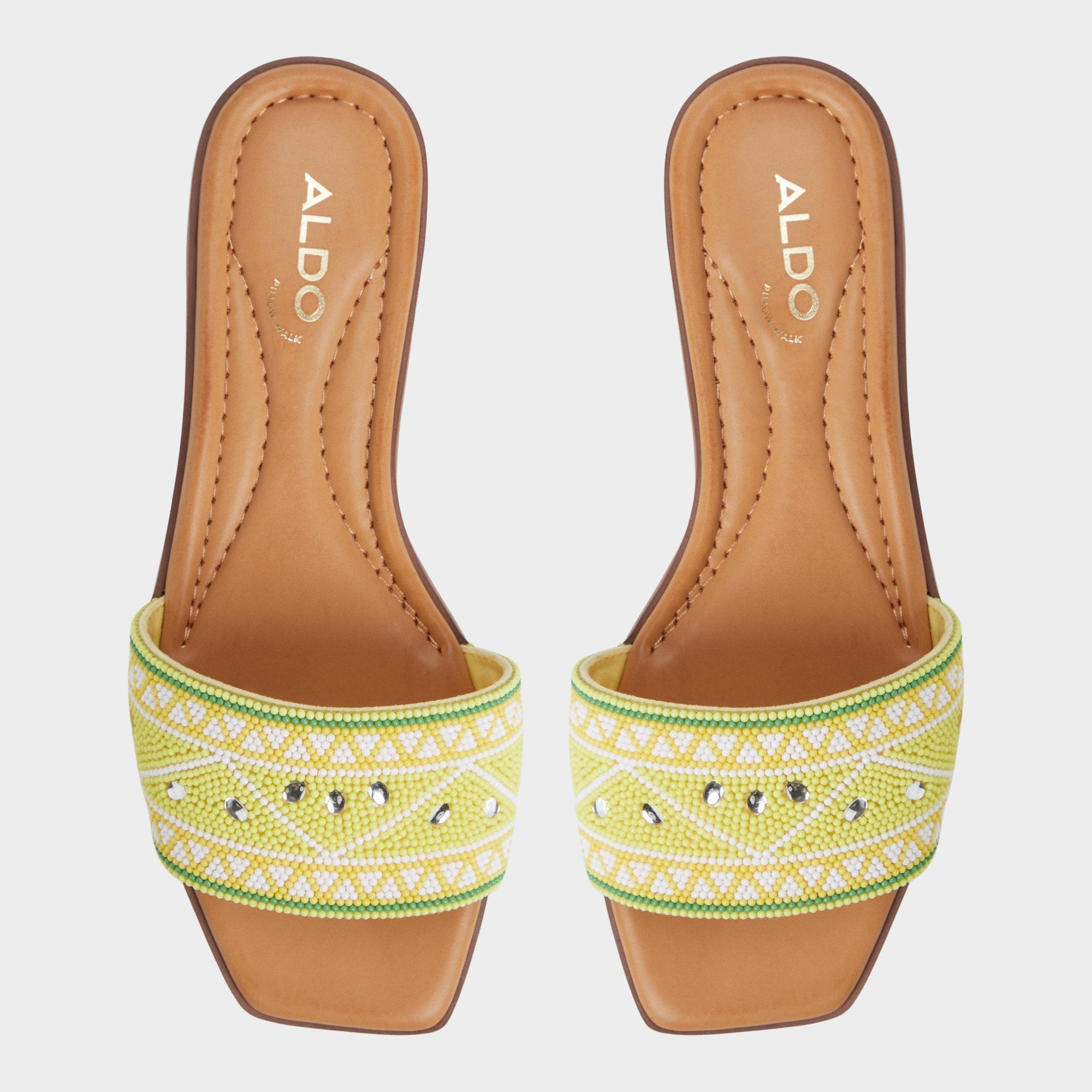 Aldo | Seavacay Bright Yellow Women's Travel essentials - Slide sandal