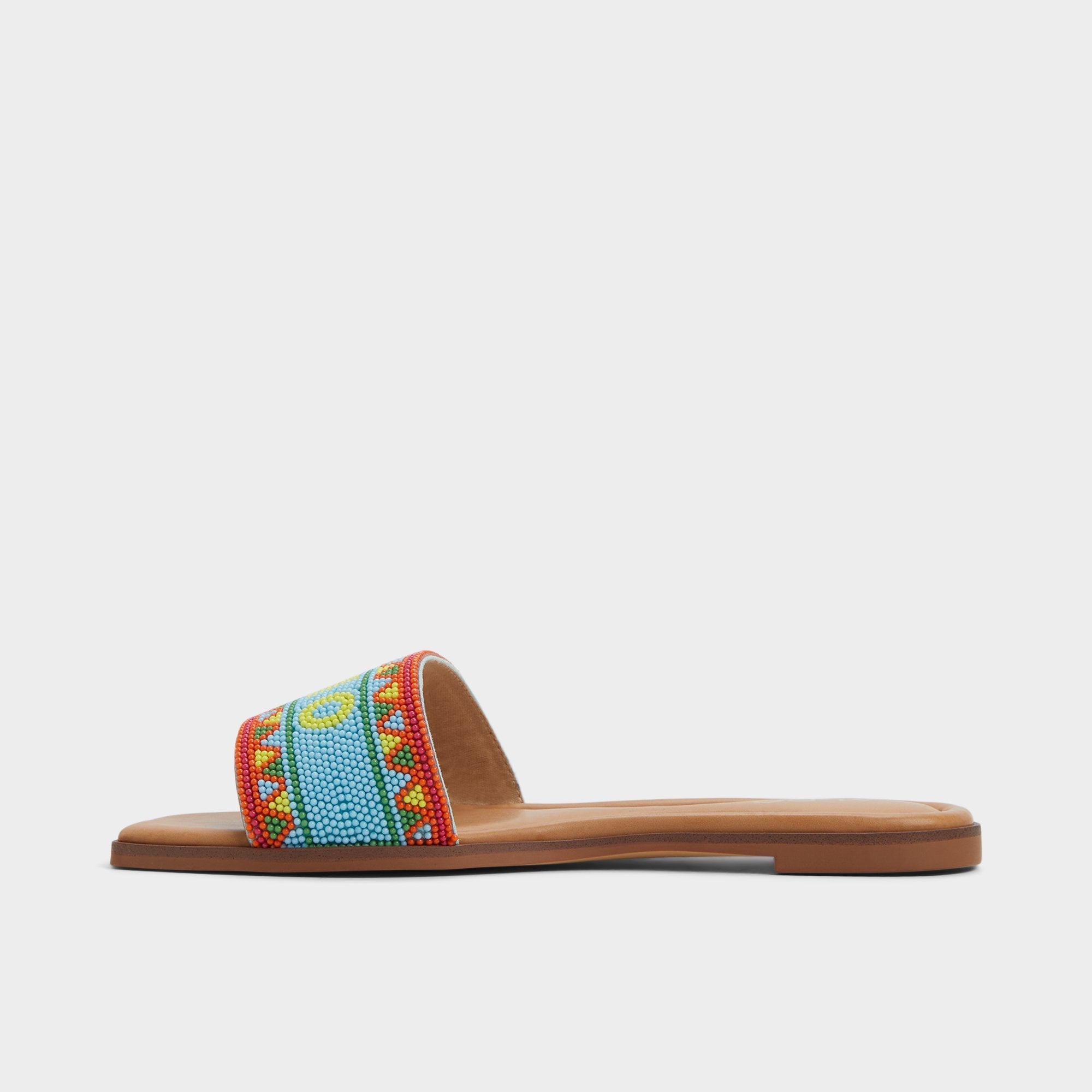 Aldo | Seavacay Bright Multi Women's Flats - Slide sandal