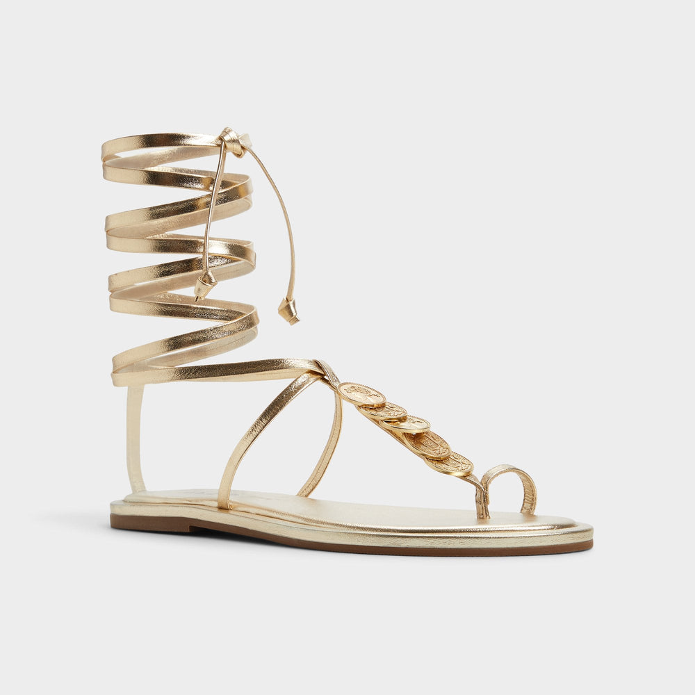 Aldo | Artemisa Gold Women's Travel essentials - T-strap sandal