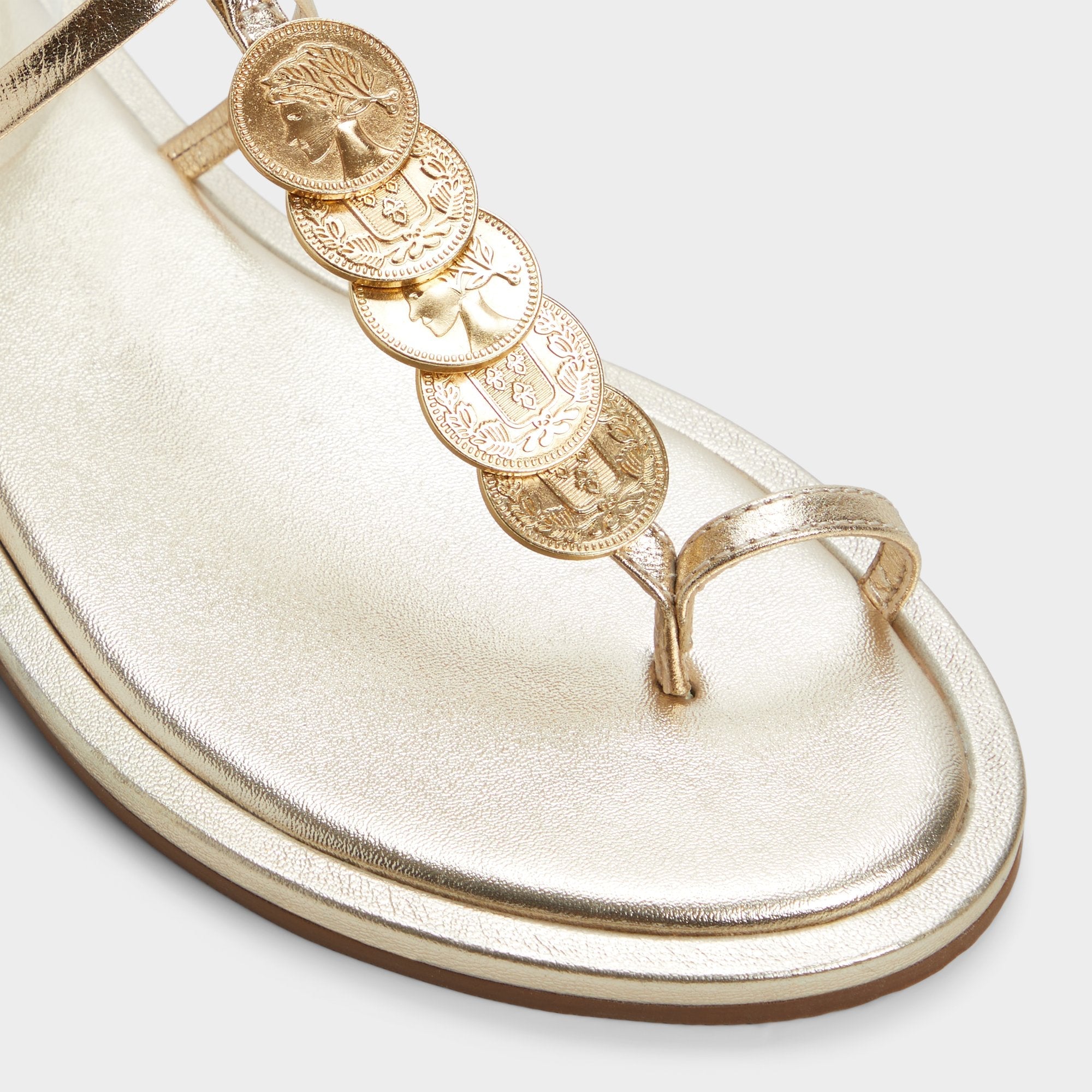 Aldo | Artemisa Gold Women's Travel essentials - T-strap sandal