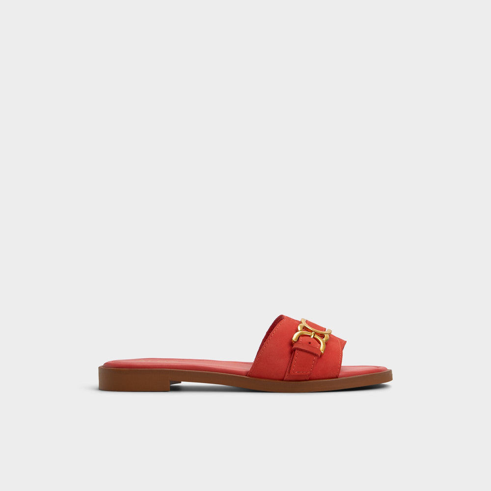 Aldo | Dallaedar Medium Red Women's Flats - Slide sandal