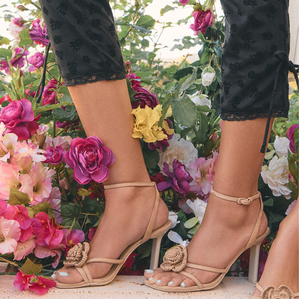 Aldo | Wildblossom Sand Women's Heeled sandals - Strappy heeled sandal, Stiletto heel