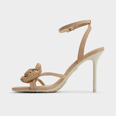 Aldo | Wildblossom Sand Women's Heeled sandals - Strappy heeled sandal, Stiletto heel