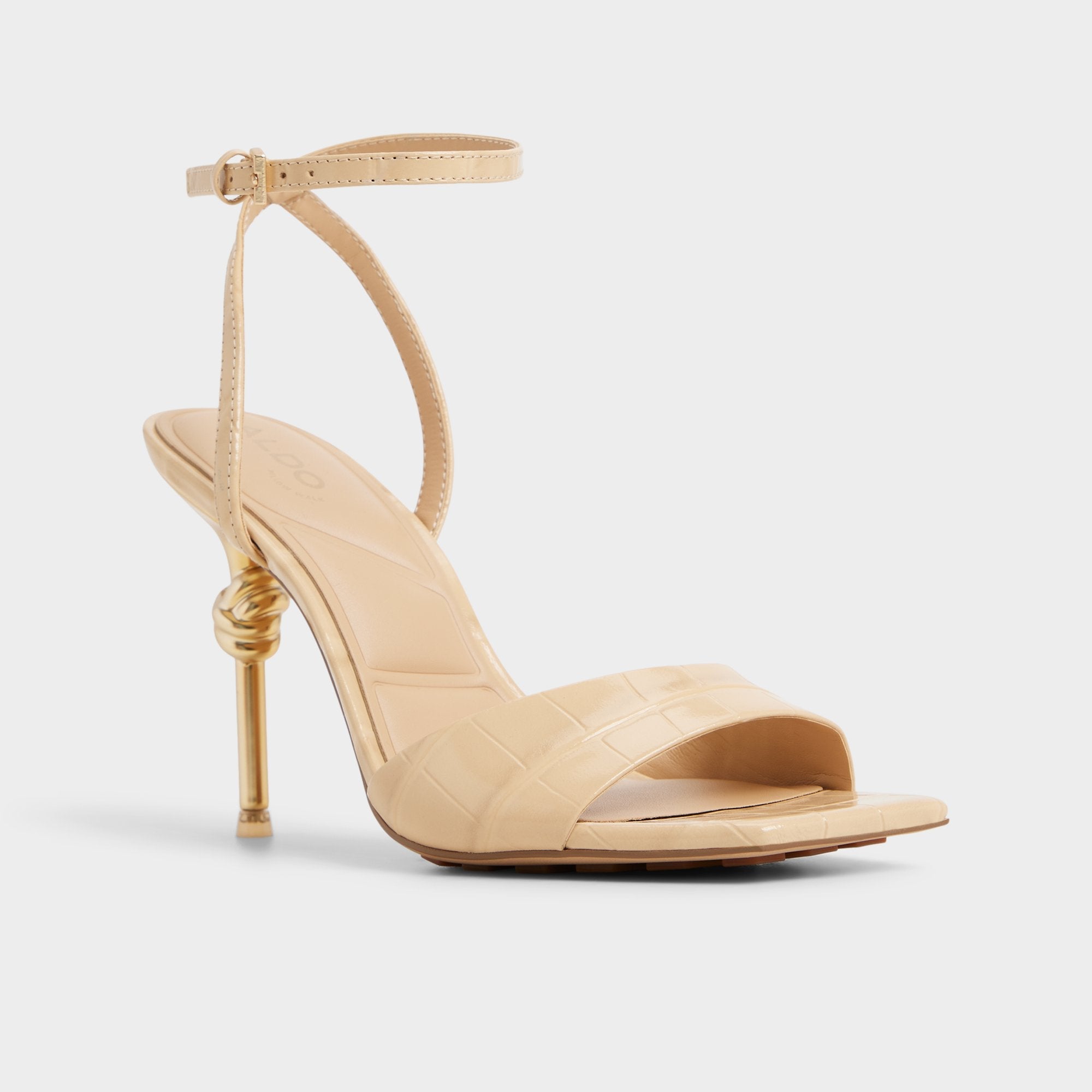 Aldo | Harmonious in Medium Beige - Strappy heeled sandal