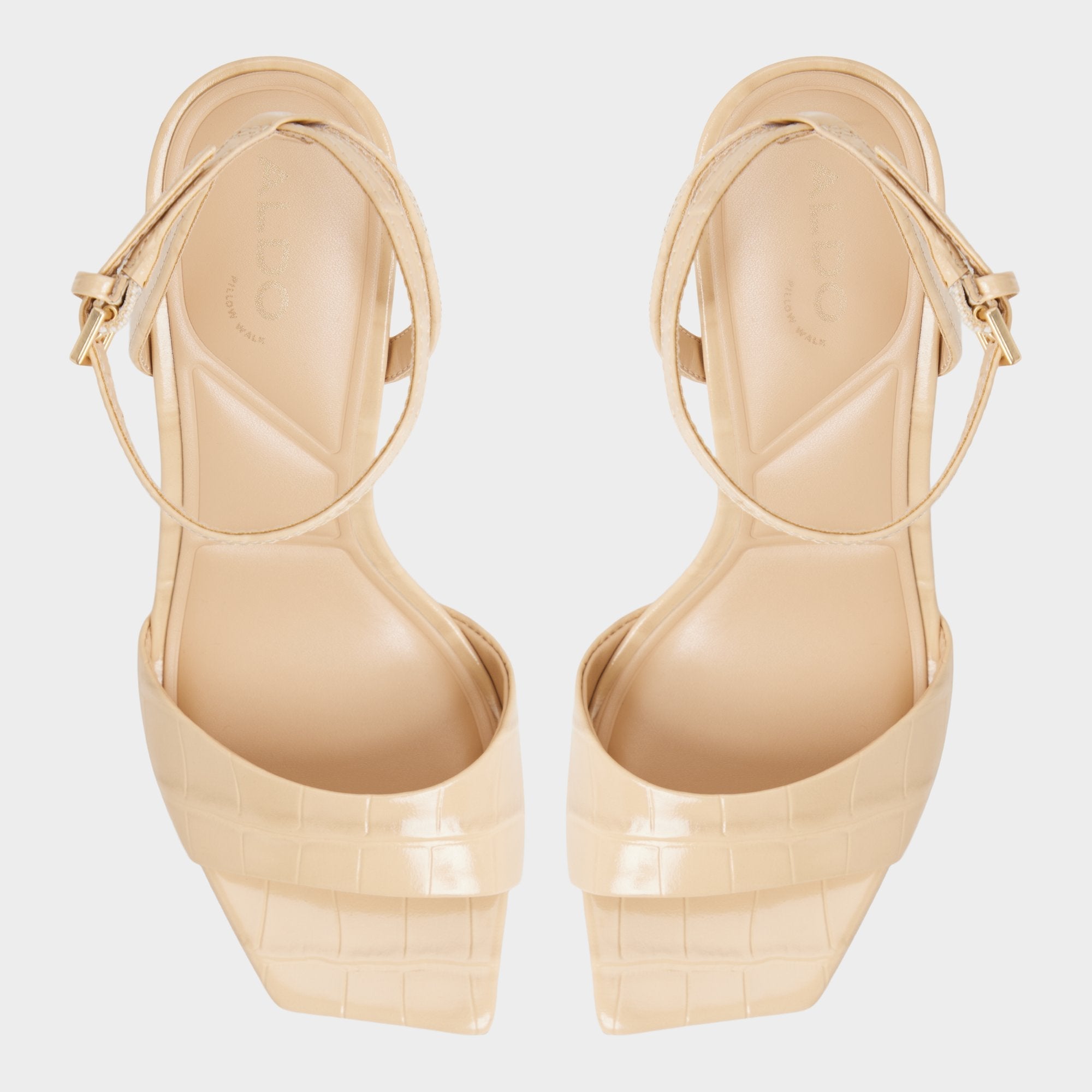 Aldo | Harmonious in Medium Beige - Strappy heeled sandal