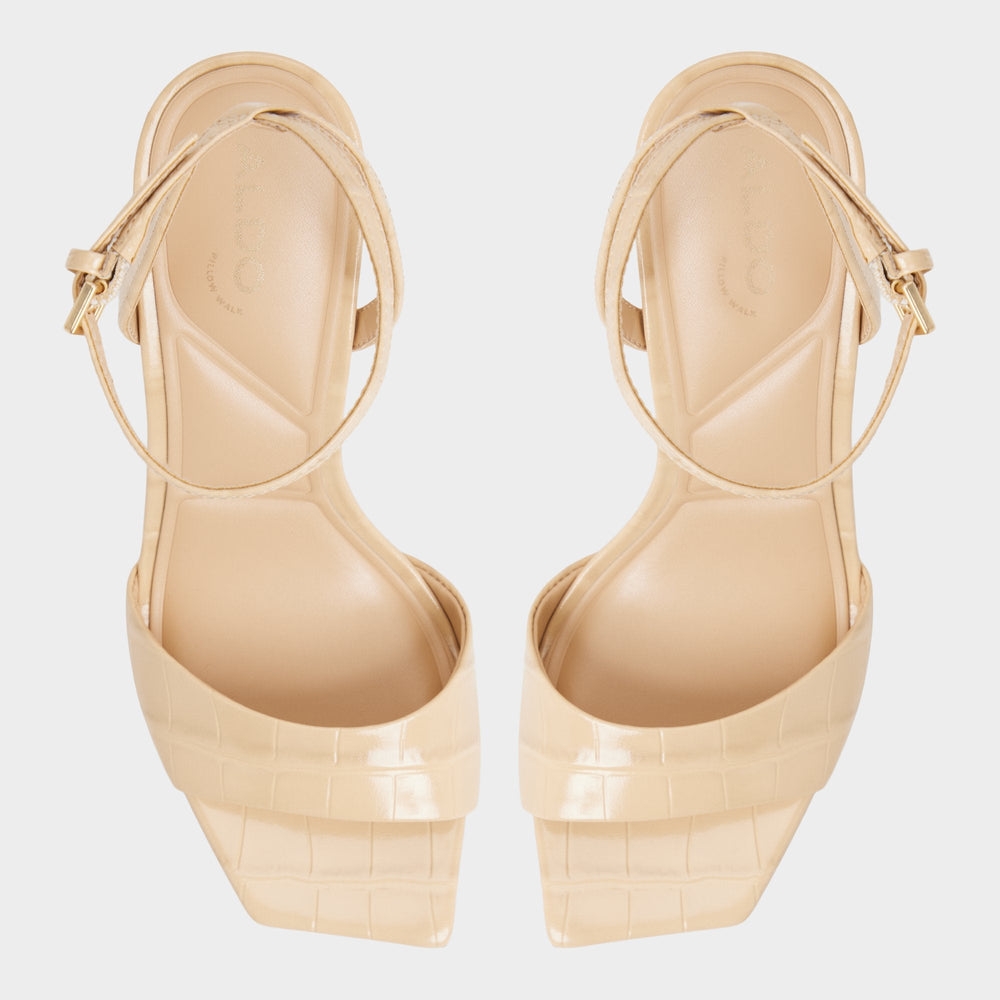 Aldo | Harmonious in Medium Beige - Strappy heeled sandal