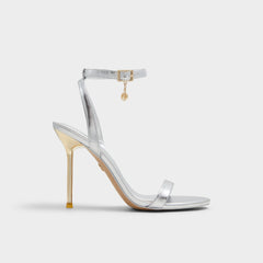 Aldo | Maristou Silver Women's Strappy sandals - Strappy heeled sandal