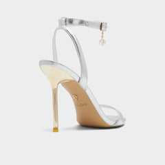 Aldo | Maristou Silver Women's Strappy sandals - Strappy heeled sandal
