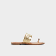 Aldo | Beachwalk Gold Women's Iridescent metallics - Slide sandal