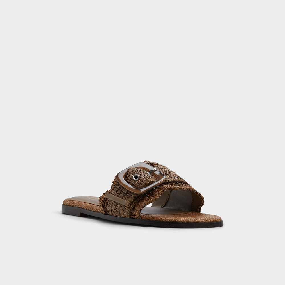 Aldo | Wavysally in Light Brown - Slide sandal