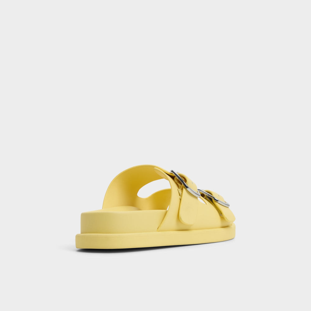 Aldo | Bohochic Yellow Women's Travel essentials - Footbed sandal, Footbed sandal