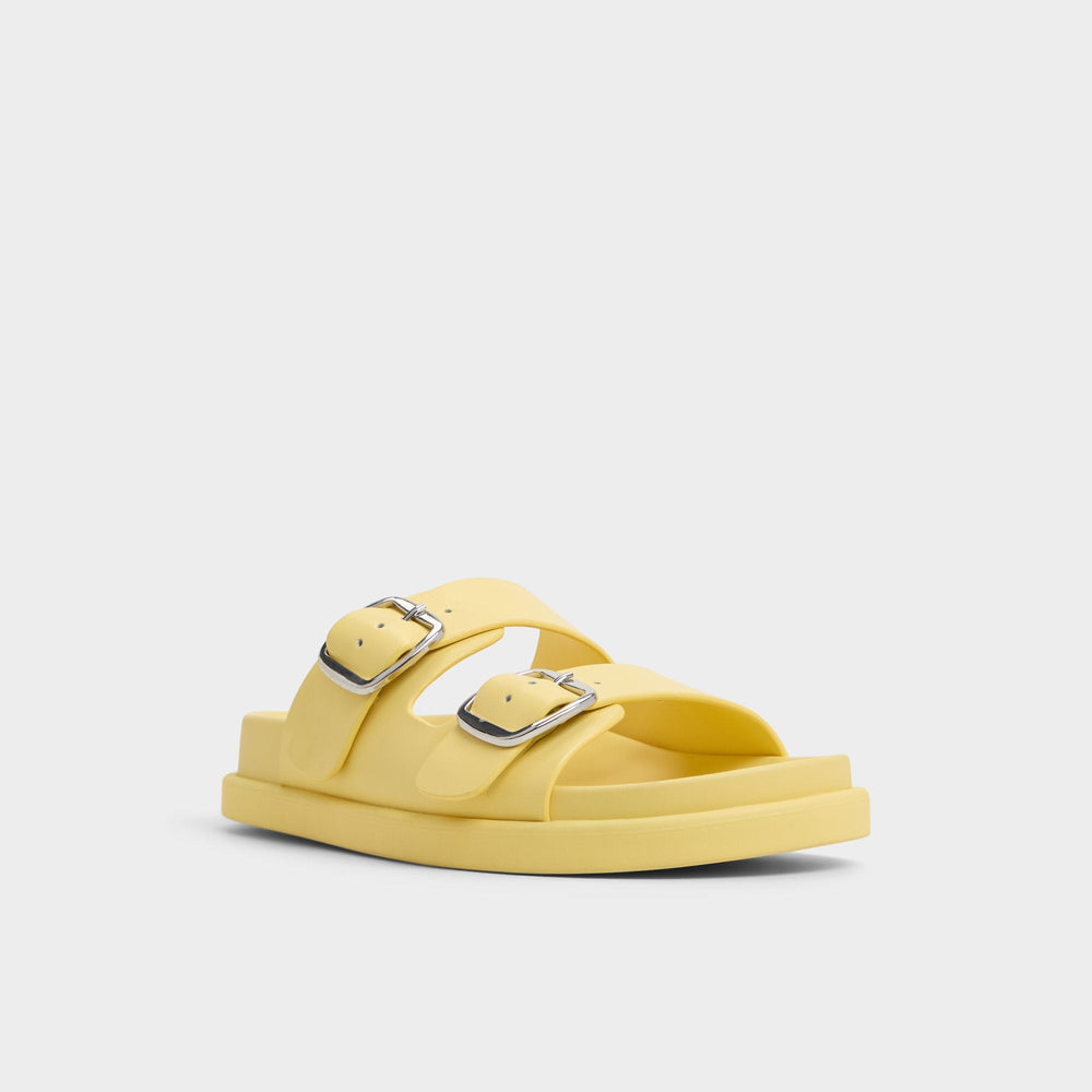 Aldo | Bohochic Yellow Women's Travel essentials - Footbed sandal, Footbed sandal