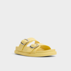 Aldo | Bohochic Yellow Women's Travel essentials - Footbed sandal, Footbed sandal