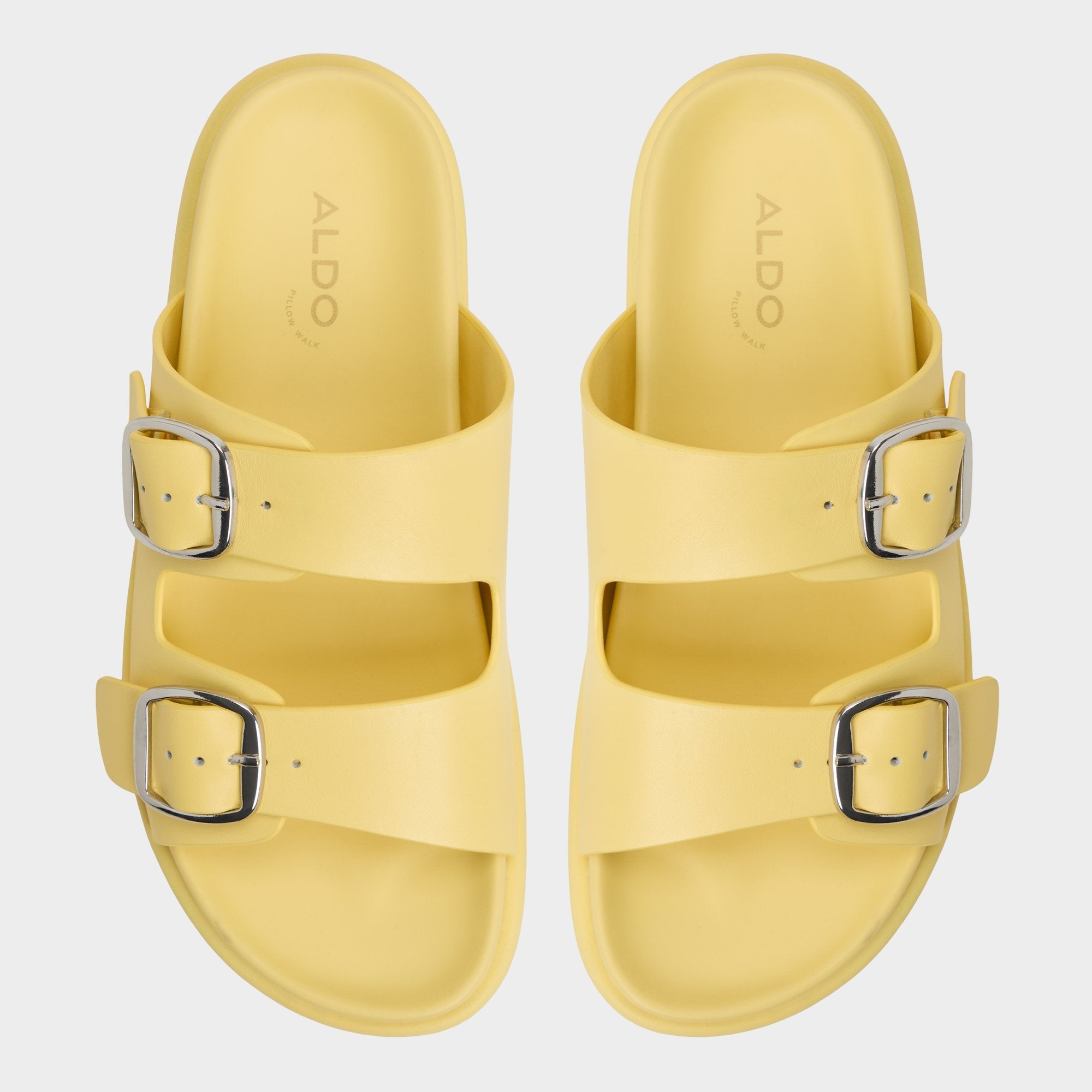 Aldo | Bohochic Yellow Women's Travel essentials - Footbed sandal, Footbed sandal