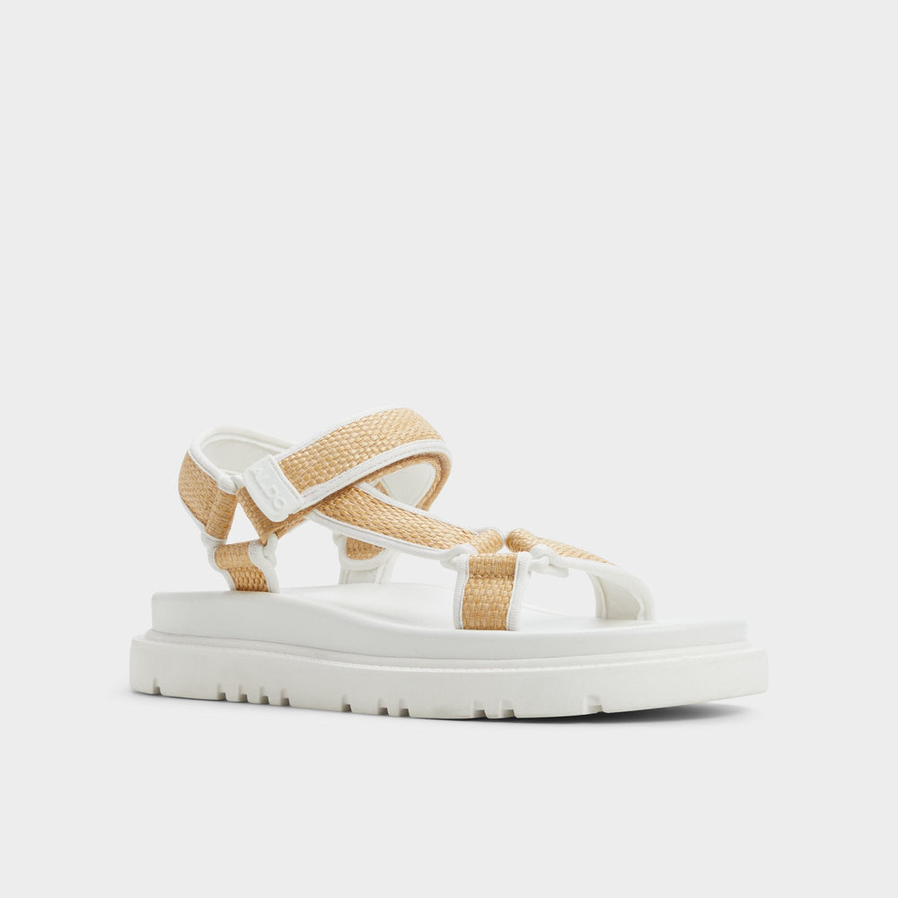 Aldo | Oceana Natural Women's Footbed sandals - Footbed sandal