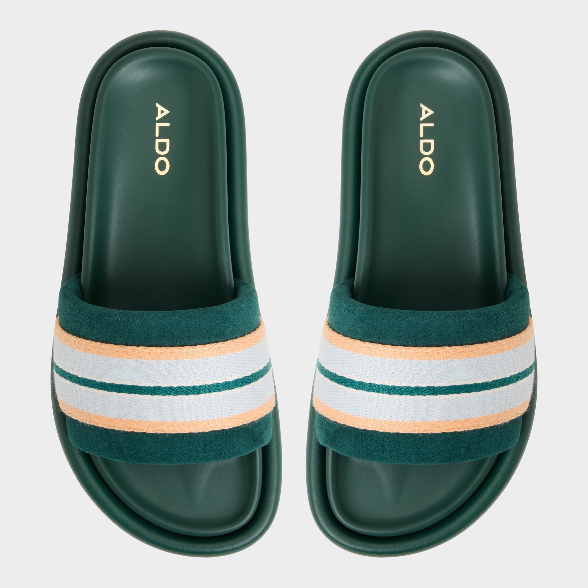 Aldo | Nydelagan in Open Green - , Footbed sandal