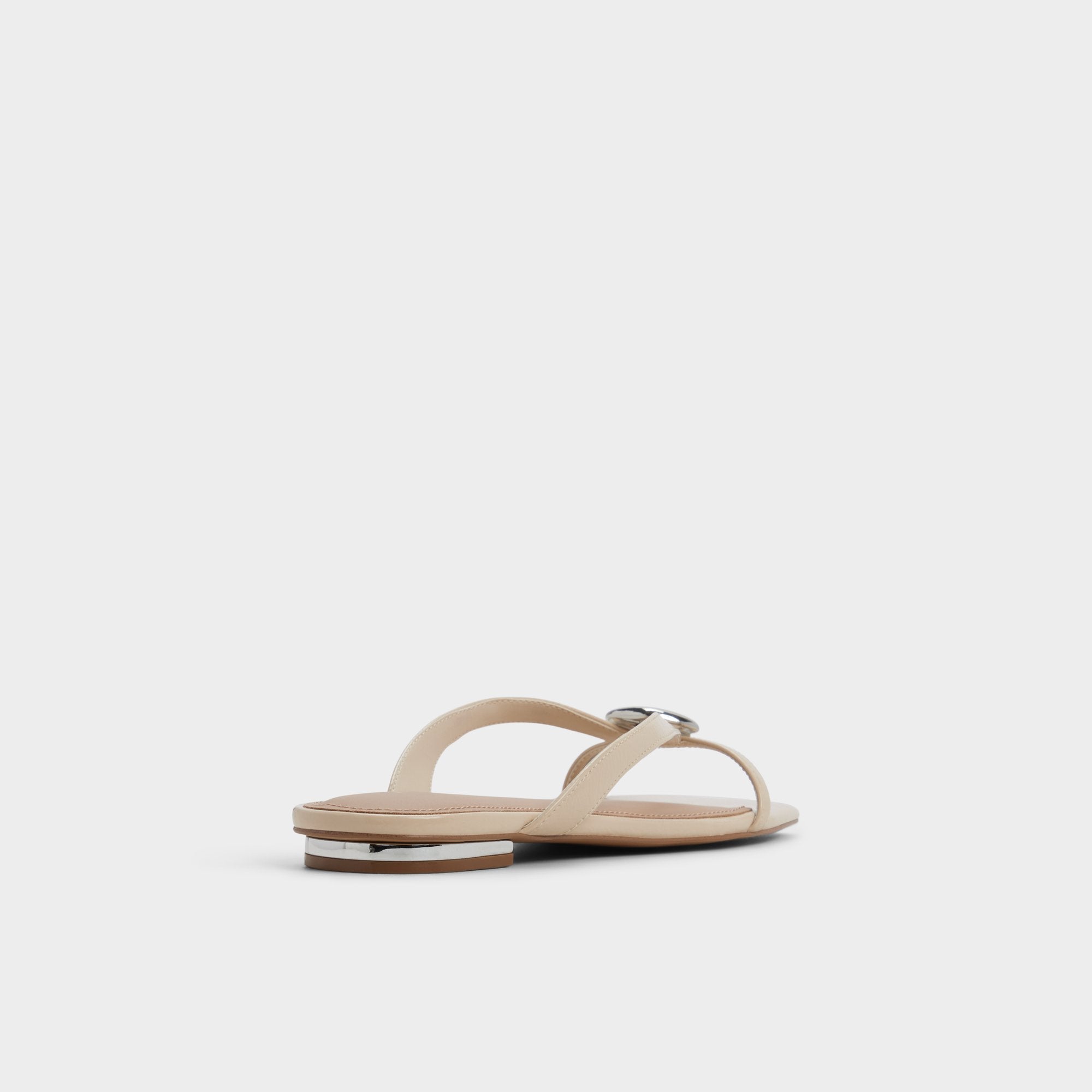 Aldo | Iliria Beige Women's Flats - Slide sandal