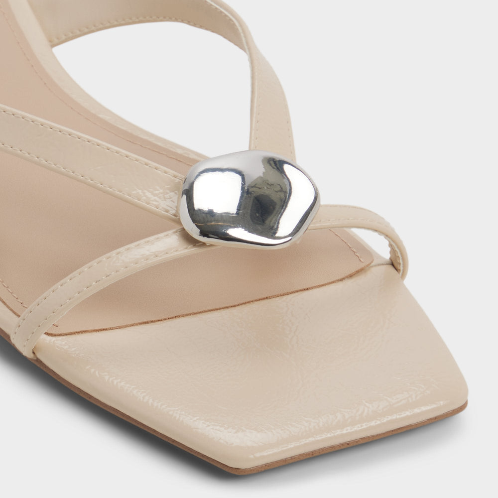 Aldo | Iliria Beige Women's Flats - Slide sandal