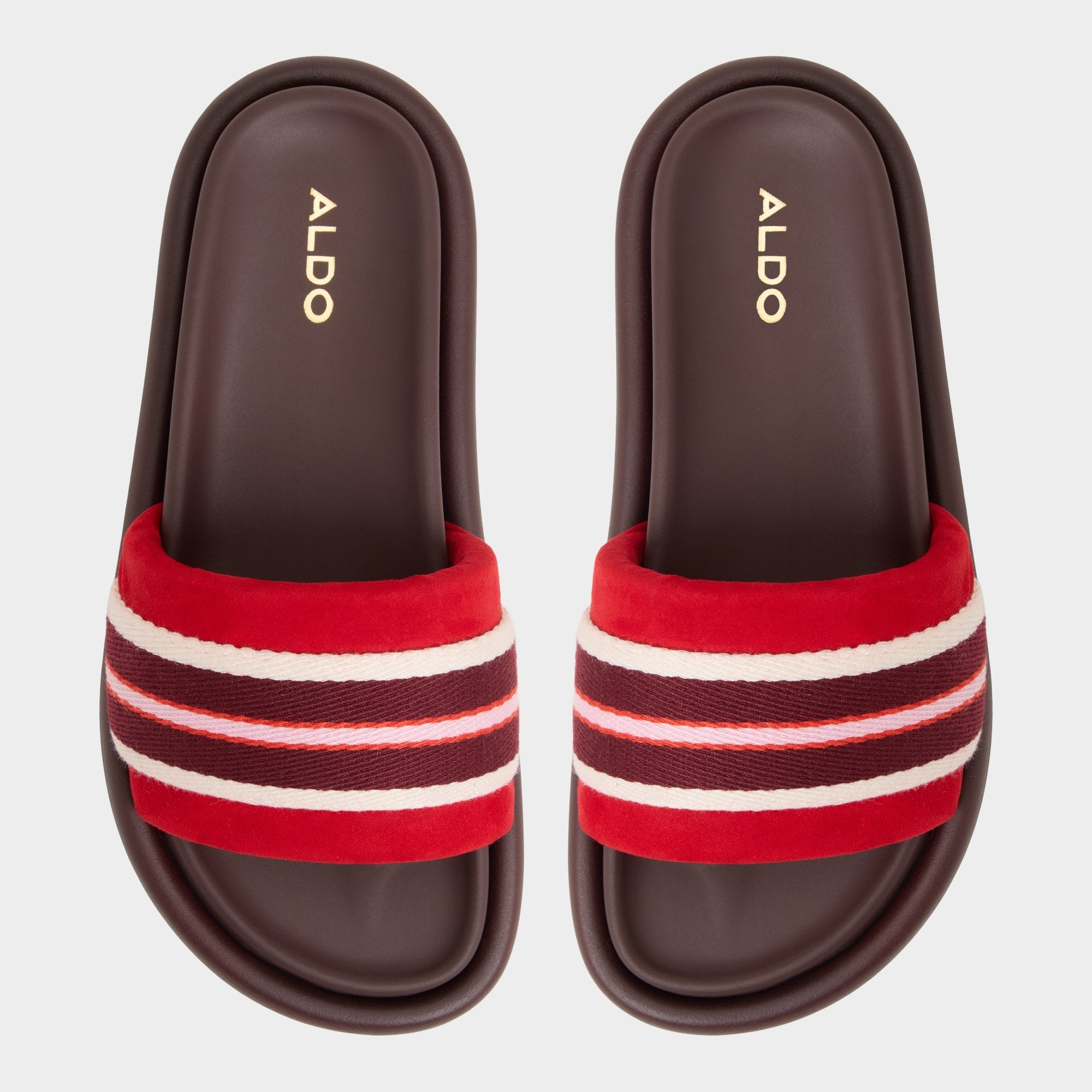 Aldo | Nydelagan in Open Red - , Footbed sandal