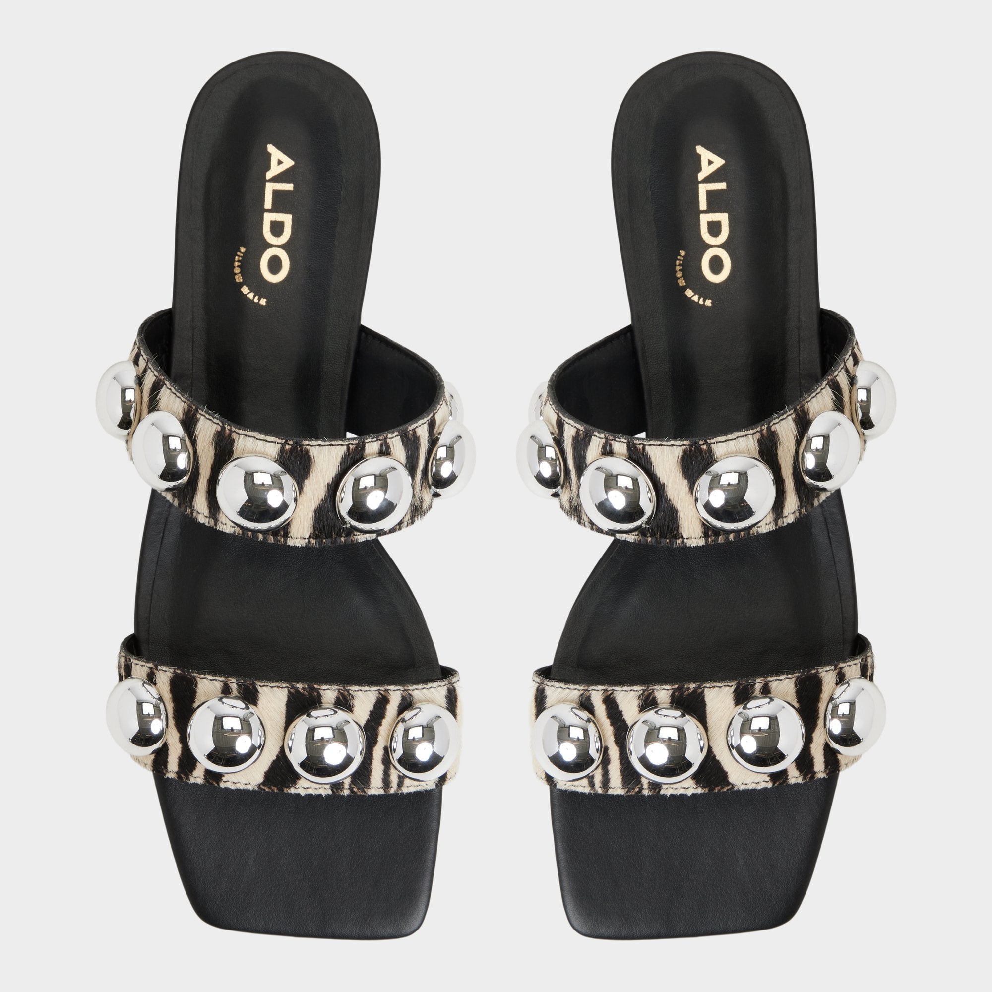Aldo | Katalena in White Black - Slide sandal