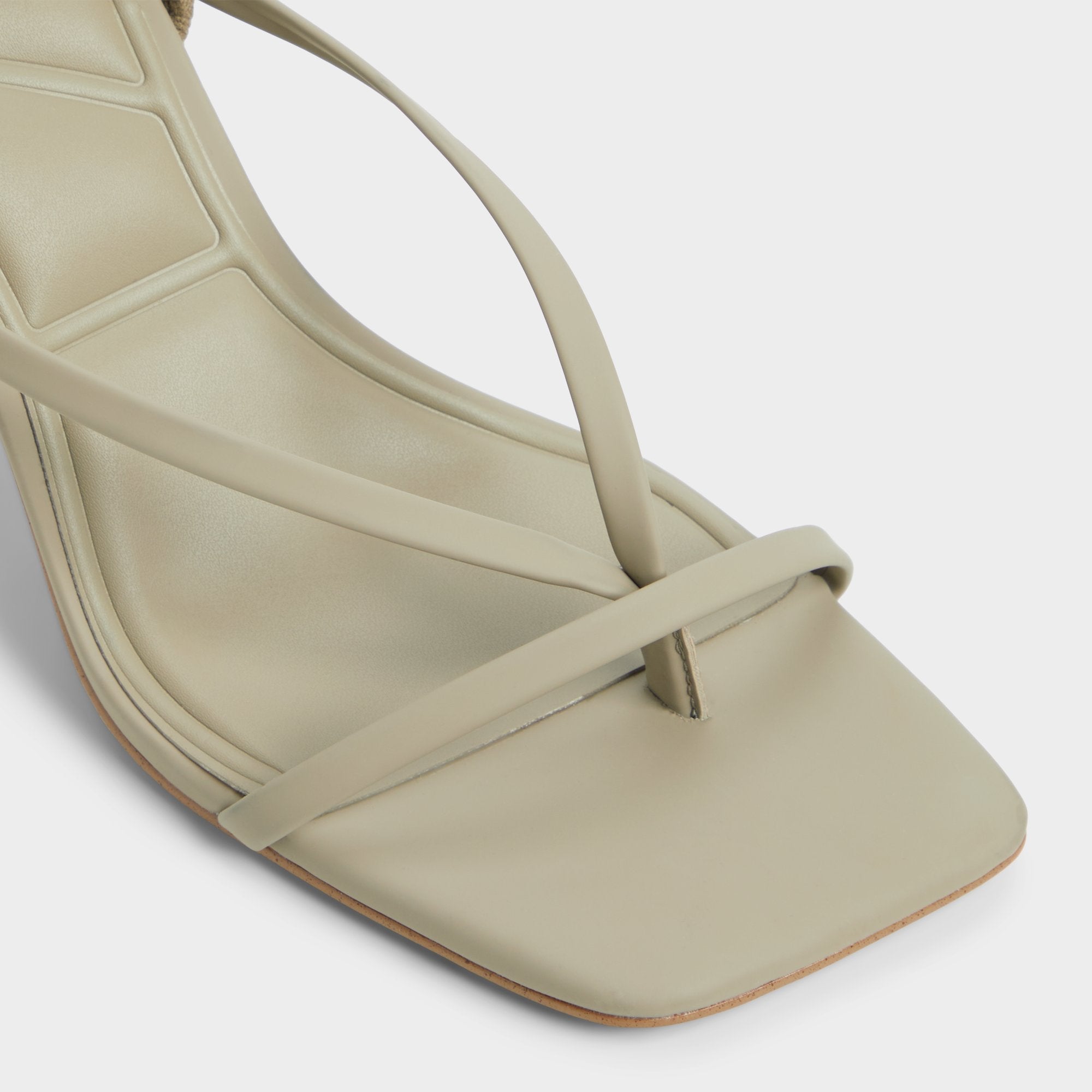 Aldo | Riva Other Green Women's Strappy sandals - Sling back heeled sandal, Stiletto heel