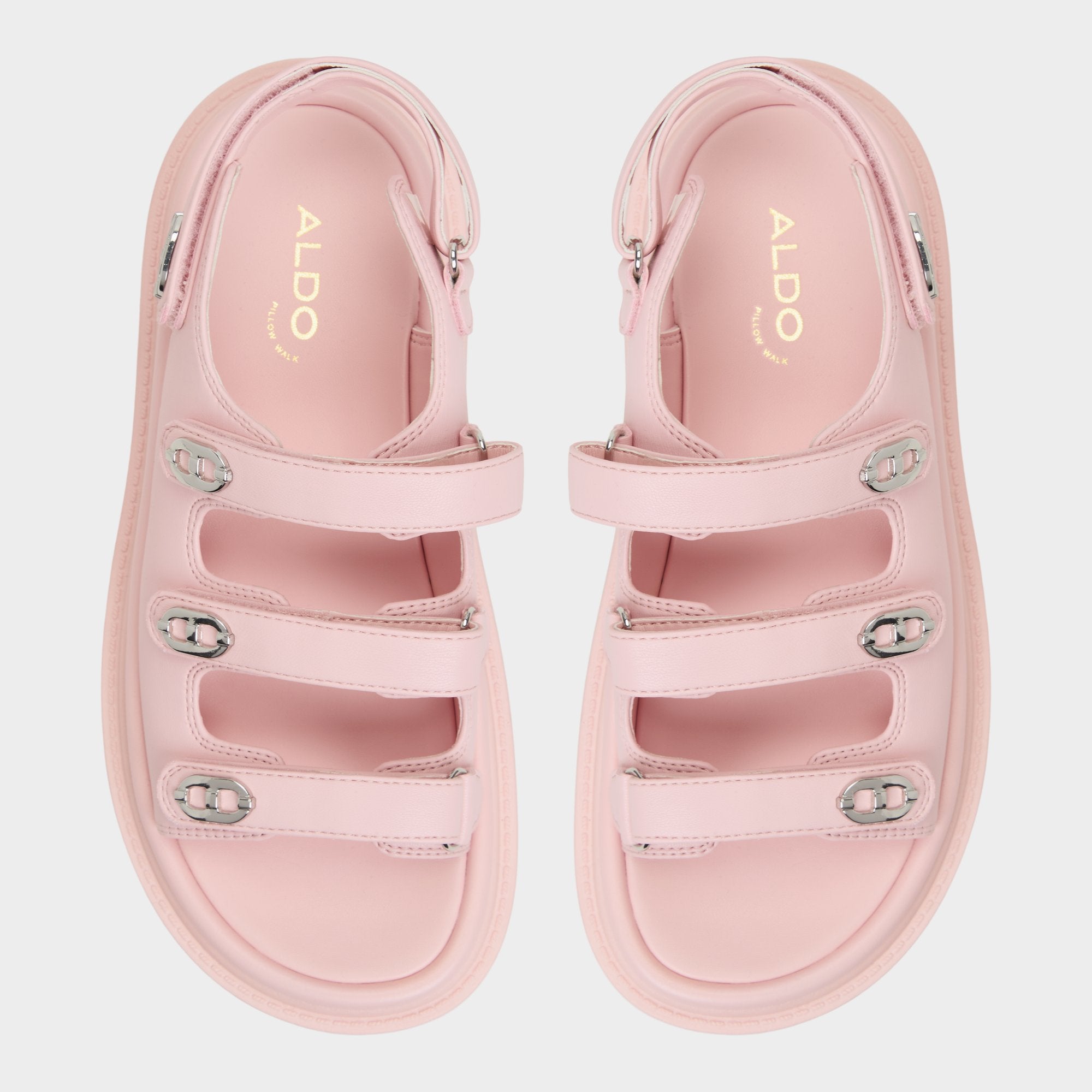 Aldo | Halendar Light Pink Women's Footbed sandals - Footbed sandal, Footbed sandal