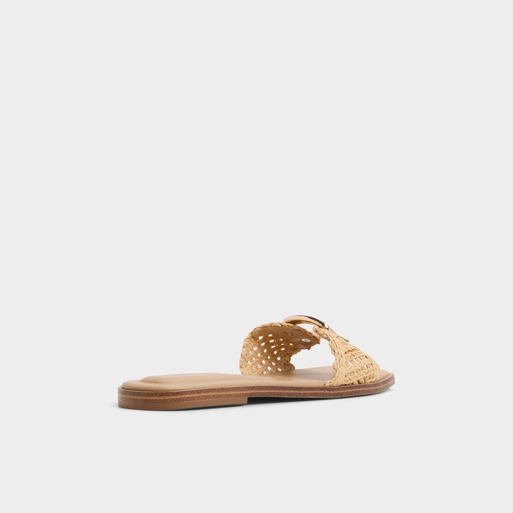 Aldo | Tidella Natural Women's Flats - Slide sandal