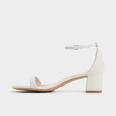 Aldo | Calliope White/Bone Women's Block heels - Heeled sandal, Block heel