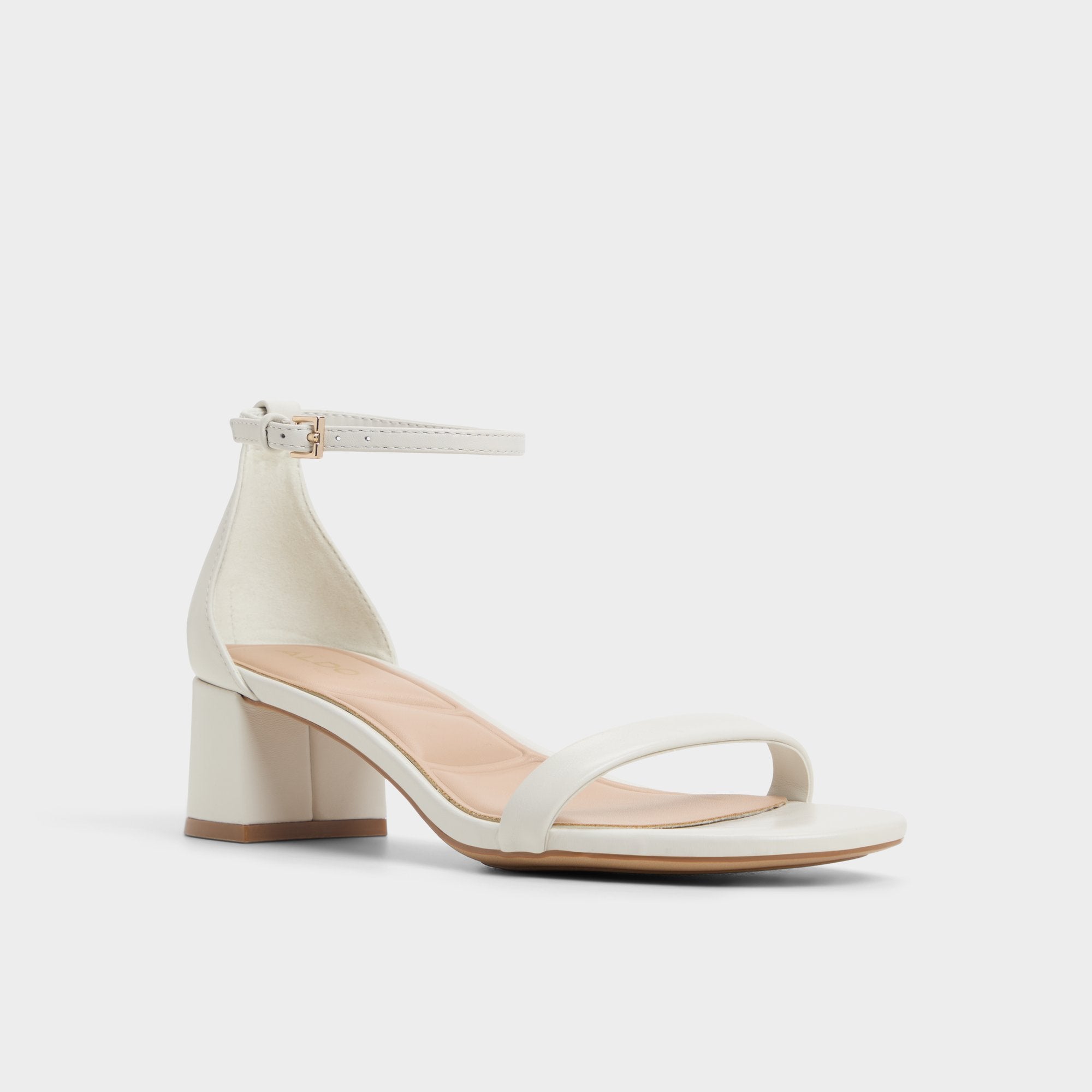 Aldo | Calliope White/Bone Women's Block heels - Heeled sandal, Block heel