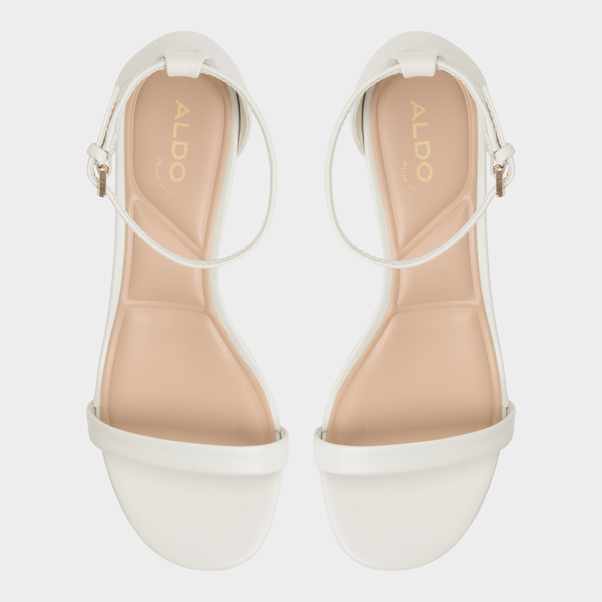 Aldo | Calliope White/Bone Women's Block heels - Heeled sandal, Block heel