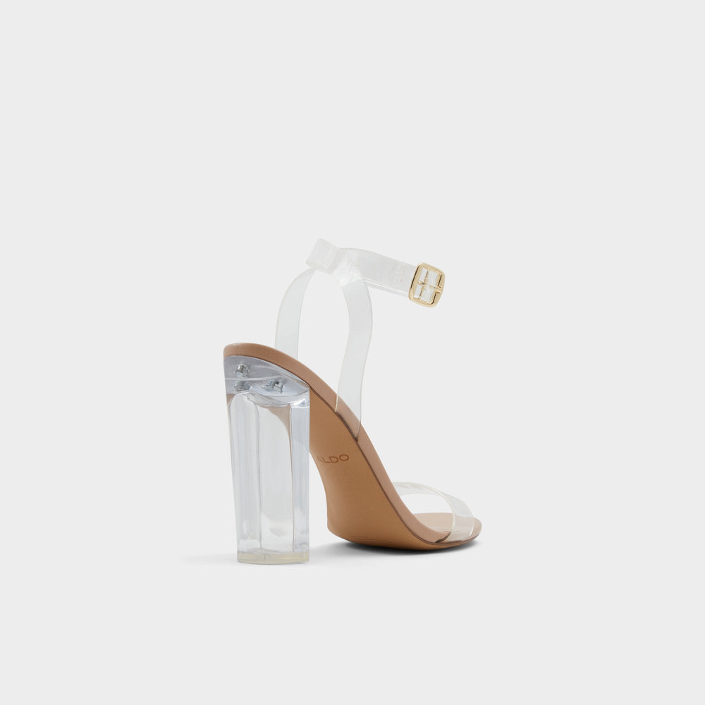 Aldo | Aniwien Bone Women's Strappy sandals - Strappy heeled sandal, Block heel