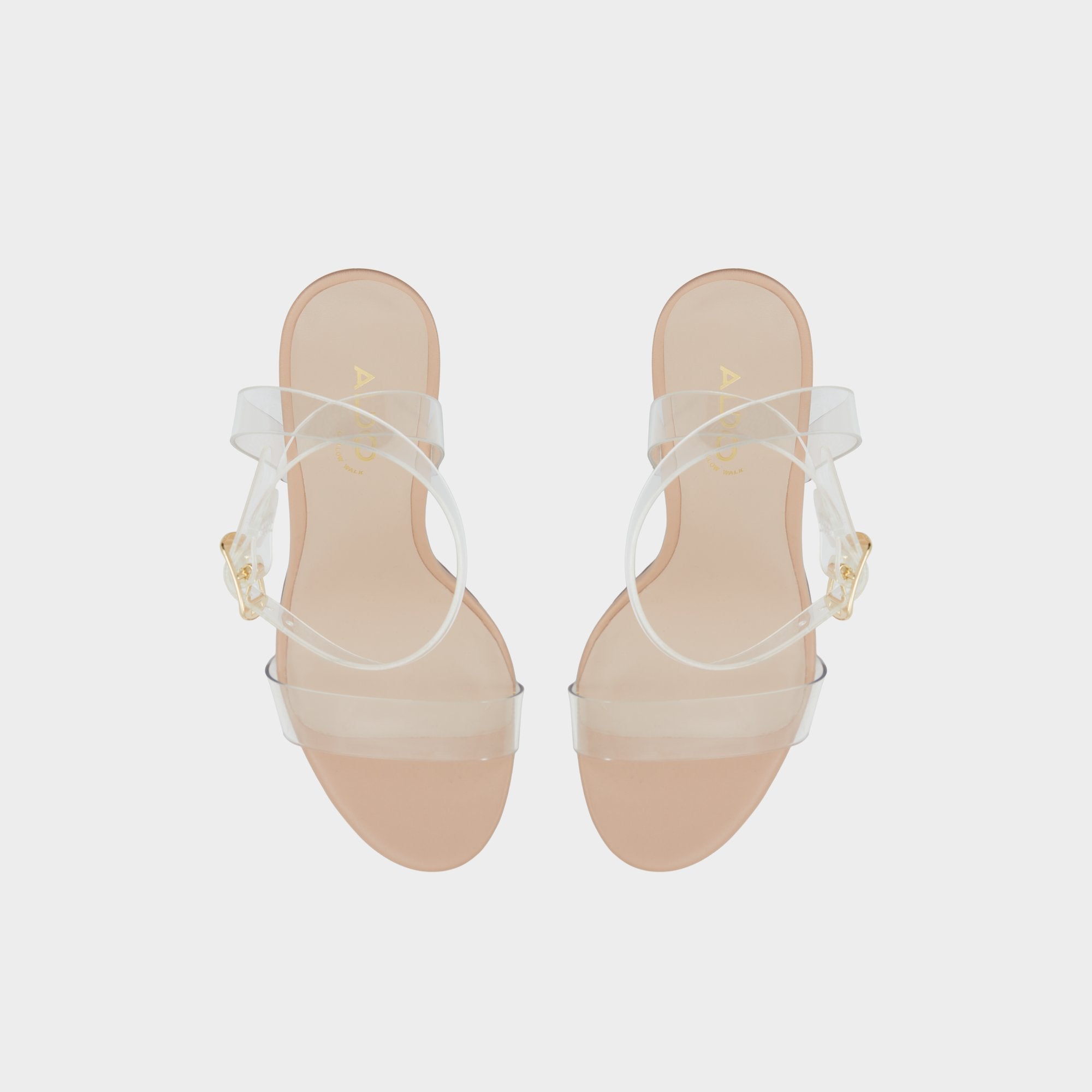 Aldo | Aniwien Bone Women's Strappy sandals - Strappy heeled sandal, Block heel