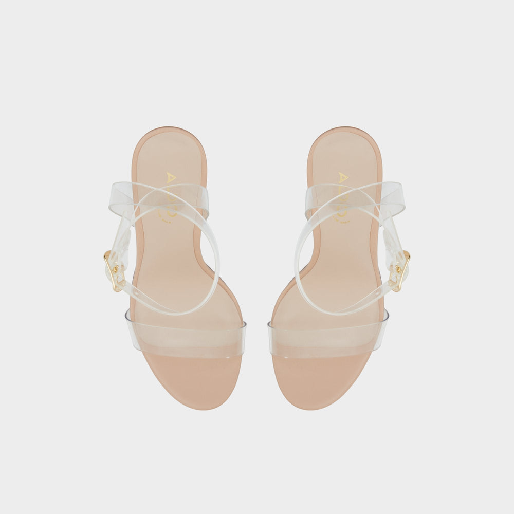 Aldo | Aniwien Bone Women's Strappy sandals - Strappy heeled sandal, Block heel