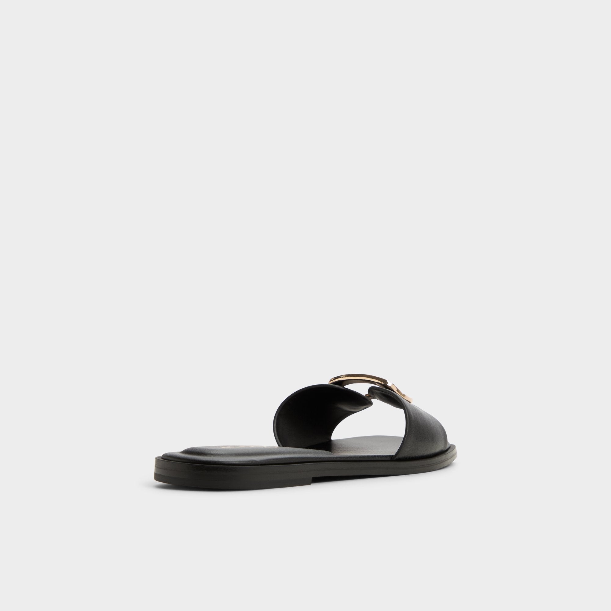 Aldo | Tidella Black Women's Flats - Slide sandal