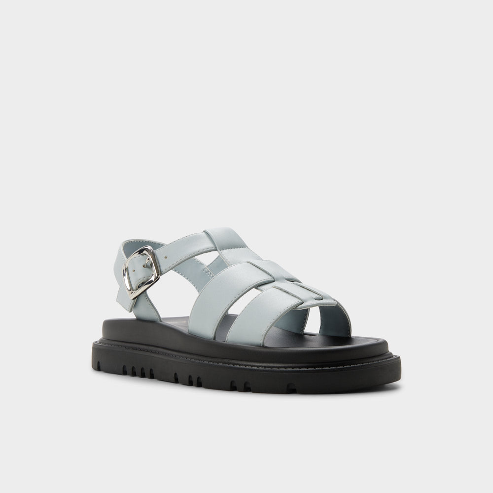 Aldo | Linettie in Other Blue - Gladiator sandal, Footbed sandal