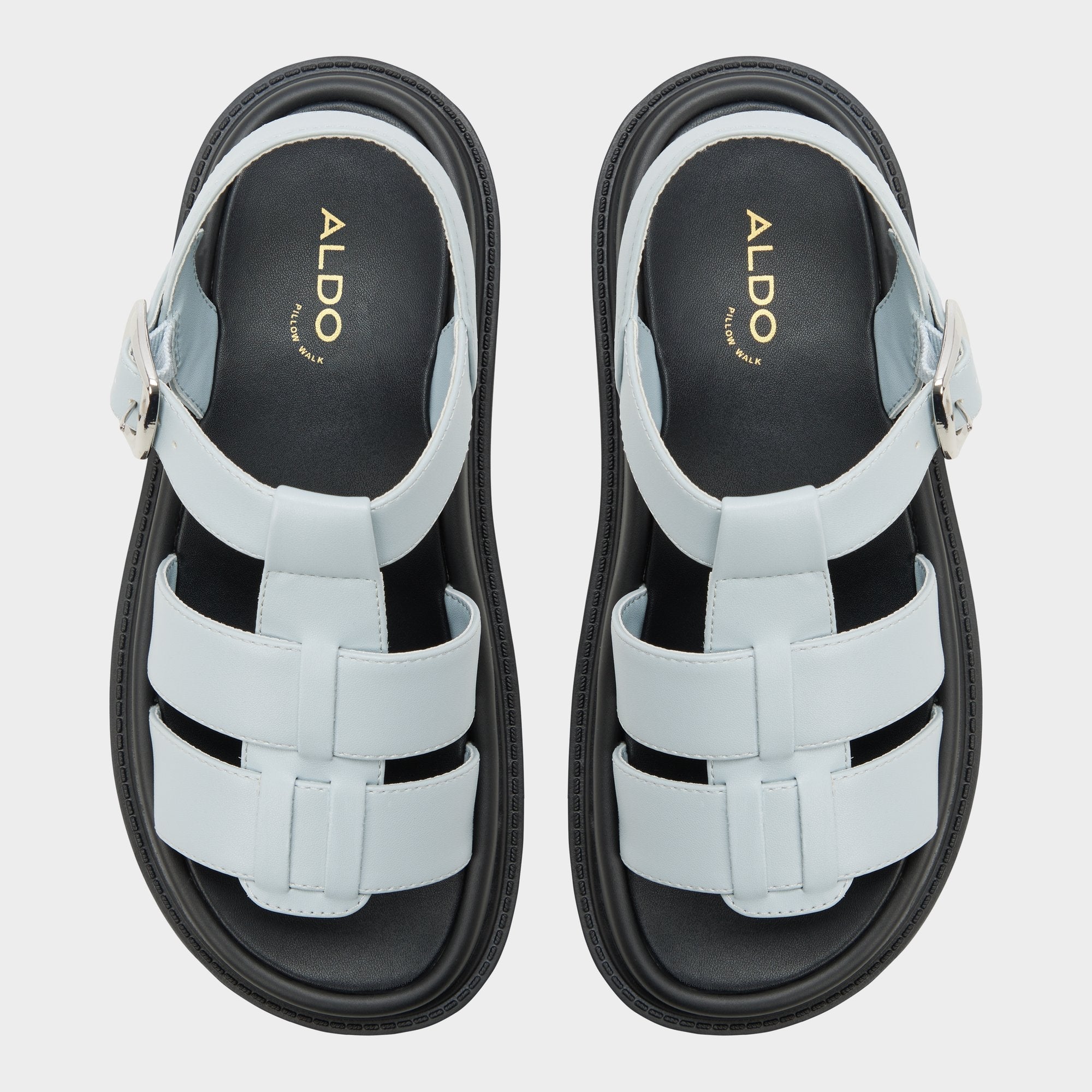 Aldo | Linettie in Other Blue - Gladiator sandal, Footbed sandal