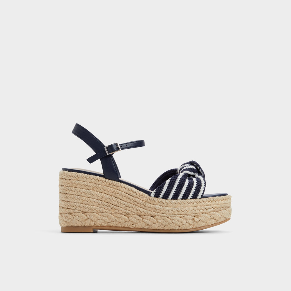Aldo | Annamarie Navy Women's Platform sandals - Wedge sandal