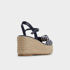 Aldo | Annamarie Navy Women's Platform sandals - Wedge sandal