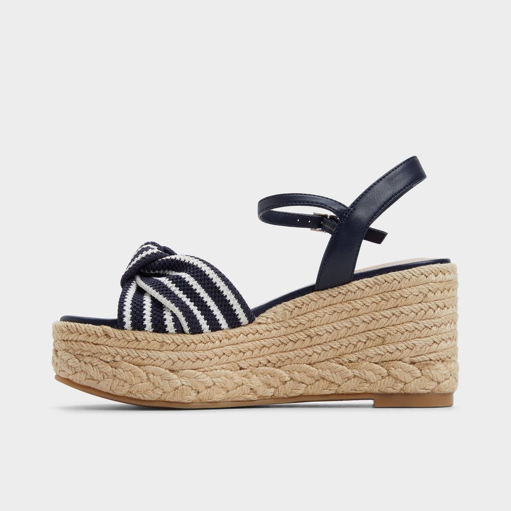 Aldo | Annamarie Navy Women's Platform sandals - Wedge sandal